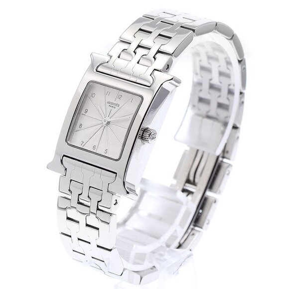 HERMES H watch HH1.210 Silver Dial Quartz Ladies Watch main image 7